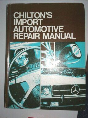 Book 1977 Chilton's Import Automotive Repair Manual 4th Edition  Audi -Volkswage